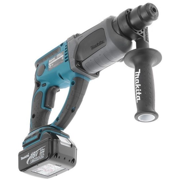 Makita Перфоратор DHR202RFJ акумуляторний, SDS+, 2Дж, LXT 18, фото , зображення 9 | SNABZHENIE.com.ua Makita Перфоратор DHR202RFJ акумуляторний, SDS+, 2Дж, LXT 18, фото , зображення 9 | SNABZHENIE.com.ua