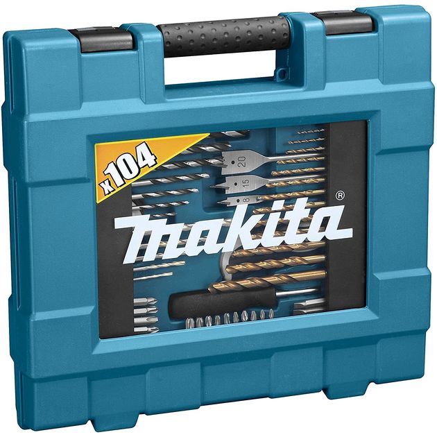 Makita Набір біт та свердел D-31778, комбінований, 104 шт., кейс, фото  | SNABZHENIE.com.ua