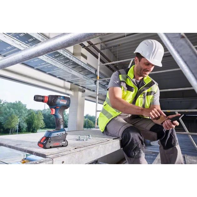 Bosch Гайковерт ударний GDX 18V-200 C, акум., 18В, 200Нм, М4-М14, 1,2кг, Solo, фото , зображення 3 | SNABZHENIE.com.ua