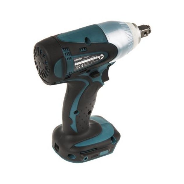 Makita Гайковерт ударний DTW251Z, акумуляторний, 18В, LXT, 0-2100 об/хв, 230Нм, 1.6 кг, SOLO, фото , зображення 4 | SNABZHENIE.com.ua Makita Гайковерт ударний DTW251Z, акумуляторний, 18В, LXT, 0-2100 об/хв, 230Нм, 1.6 кг, SOLO, фото , зображення 4 | SNABZHENIE.com.ua