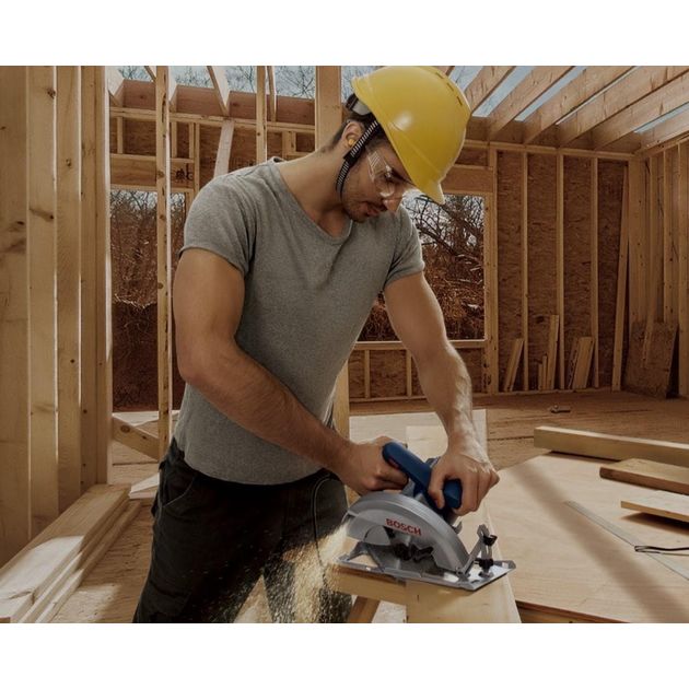 Bosch Пила дискова GKS 140 1400Вт 184мм 3.7кг 20мм + пиляльний диск Eco for wood, фото , зображення 4 | SNABZHENIE.com.ua Bosch Пила дискова GKS 140 1400Вт 184мм 3.7кг 20мм + пиляльний диск Eco for wood, фото , зображення 4 | SNABZHENIE.com.ua