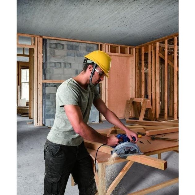 Bosch Пила дискова GKS 140 1400Вт 184мм 3.7кг 20мм + пиляльний диск Eco for wood, фото , зображення 5 | SNABZHENIE.com.ua Bosch Пила дискова GKS 140 1400Вт 184мм 3.7кг 20мм + пиляльний диск Eco for wood, фото , зображення 5 | SNABZHENIE.com.ua