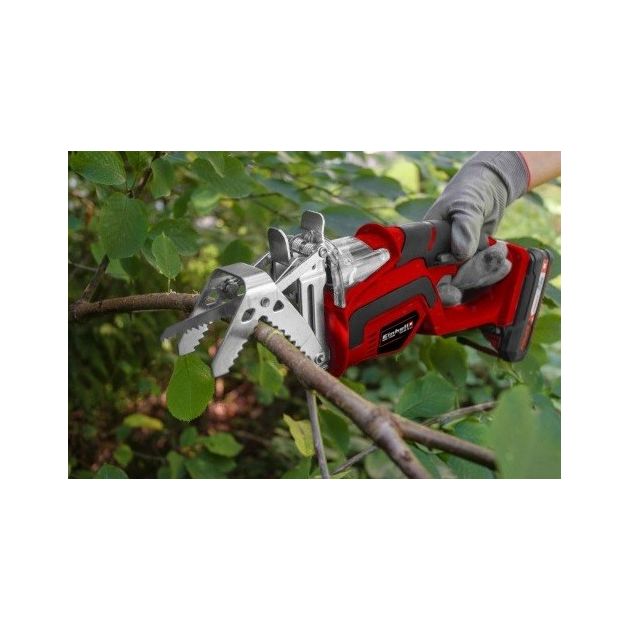 Einhell Пила обрізна садова акумуляторна X-Change GE-GS 18 Li, 18 В, 1500-2800 об/хв, 90/70мм, 1.2 кг, SOLO, фото , изображение 3 | SNABZHENIE.com.ua Einhell Пила обрізна садова акумуляторна X-Change GE-GS 18 Li, 18 В, 1500-2800 об/хв, 90/70мм, 1.2 кг, SOLO, фото , изображение 3 | SNABZHENIE.com.ua