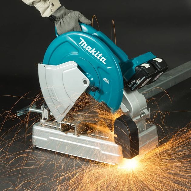 Makita Монтажна Пила Makita DLW140Z, 18+18 В, LXT, 355 мм, 3800 об/хв, 16.9 кг, SOLO, фото , изображение 3 | SNABZHENIE.com.ua Makita Монтажна Пила Makita DLW140Z, 18+18 В, LXT, 355 мм, 3800 об/хв, 16.9 кг, SOLO, фото , изображение 3 | SNABZHENIE.com.ua