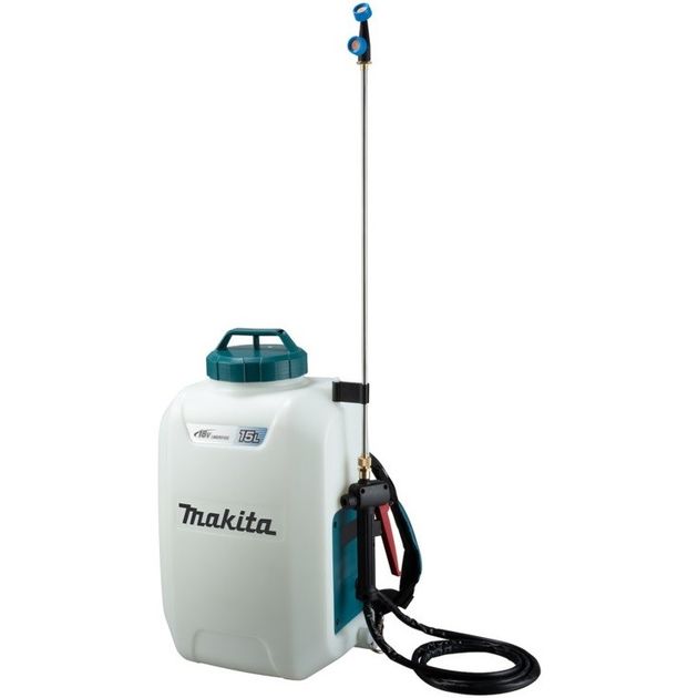 Makita Обприскувач DUS158Z, акумуляторний, 18В, 5 бар, 15 л, 1.7 мм, 4.6 кг, SOLO, фото  | SNABZHENIE.com.ua