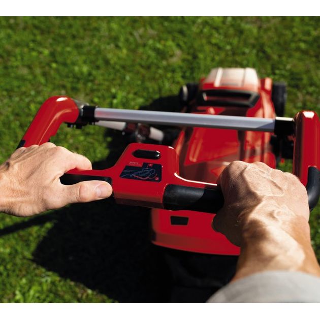 Einhell Газонокосарка GE-CM 36/37 Li-Solo, PXC, акум., 37см, 45л, 14.3кг, (без АКБ та ЗП), фото , изображение 4 | SNABZHENIE.com.ua Einhell Газонокосарка GE-CM 36/37 Li-Solo, PXC, акум., 37см, 45л, 14.3кг, (без АКБ та ЗП), фото , изображение 4 | SNABZHENIE.com.ua