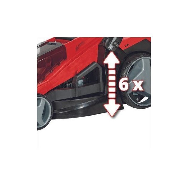 Einhell Газонокосарка акумуляторна GE-CM 36/43 Li M - Solo PXC 18В 43см 63л 17кг (без АКБ та ЗП), фото , изображение 7 | SNABZHENIE.com.ua Einhell Газонокосарка акумуляторна GE-CM 36/43 Li M - Solo PXC 18В 43см 63л 17кг (без АКБ та ЗП), фото , изображение 7 | SNABZHENIE.com.ua