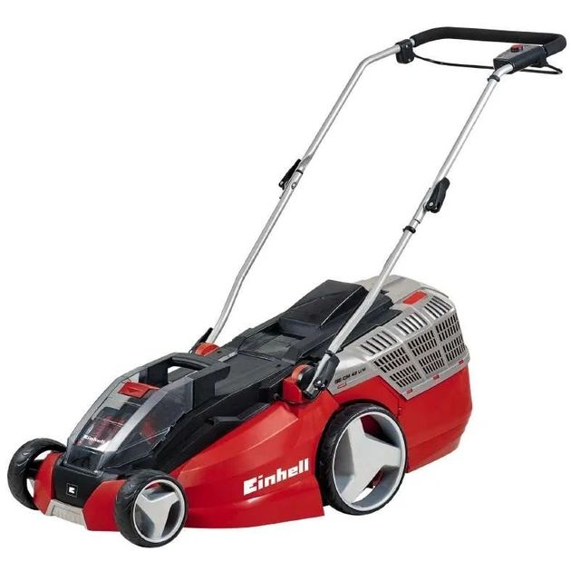 Einhell Газонокосарка GE-CM 43 Li M Kit, PXC, акум., 2x18В 4.0Ah, 43см, 63л, 16.5кг, фото  | SNABZHENIE.com.ua
