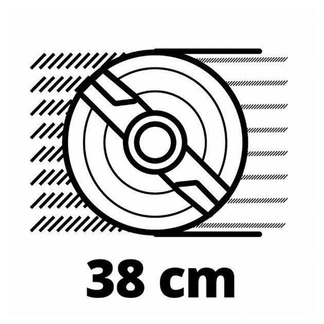 Einhell Газонокосарка RASARRO 36/38, PXC, акум., 2x18В 4Ah, 38см, 45л, 15.5кг, фото , изображение 7 | SNABZHENIE.com.ua Einhell Газонокосарка RASARRO 36/38, PXC, акум., 2x18В 4Ah, 38см, 45л, 15.5кг, фото , изображение 7 | SNABZHENIE.com.ua
