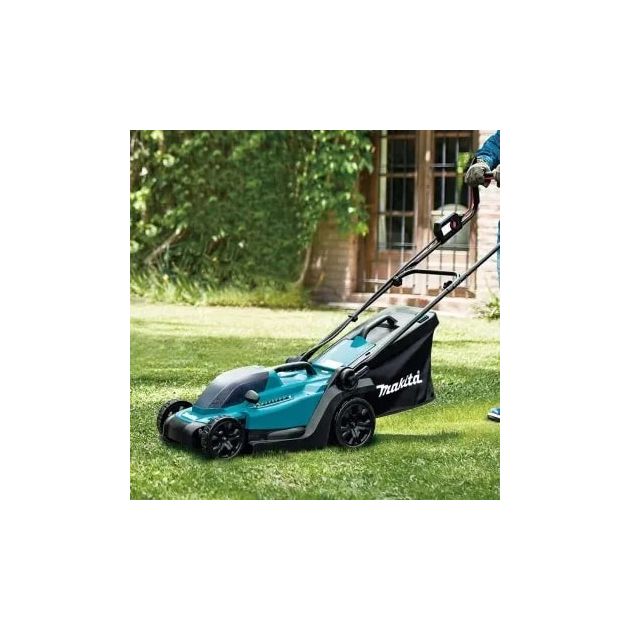 Makita Газонокосарка акумуляторна DLM330Z, 18В, 33 см, 450 м2, 30 л, 20 - 75 мм (8 позицій), 13.2 кг SOLO, фото , изображение 3 | SNABZHENIE.com.ua Makita Газонокосарка акумуляторна DLM330Z, 18В, 33 см, 450 м2, 30 л, 20 - 75 мм (8 позицій), 13.2 кг SOLO, фото , изображение 3 | SNABZHENIE.com.ua