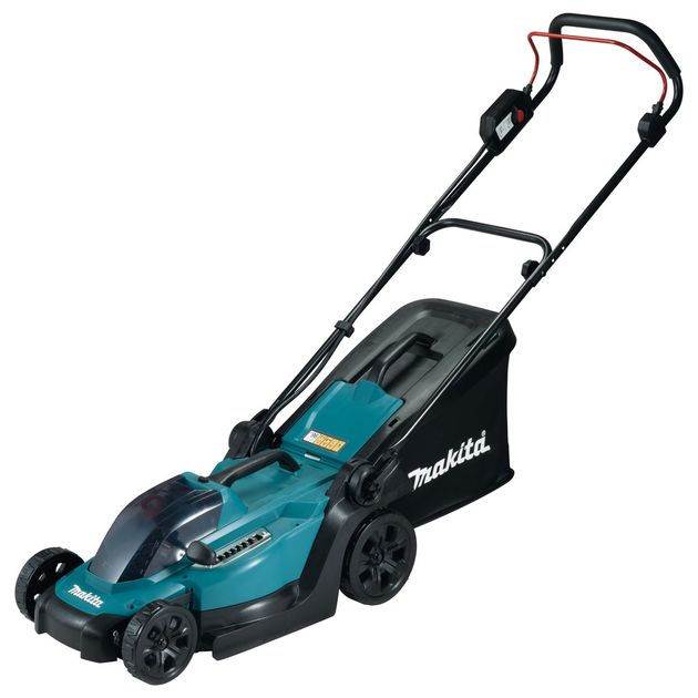 Makita Газонокосарка акумуляторна DLM330Z, 18В, 33 см, 450 м2, 30 л, 20 - 75 мм (8 позицій), 13.2 кг SOLO, фото  | SNABZHENIE.com.ua