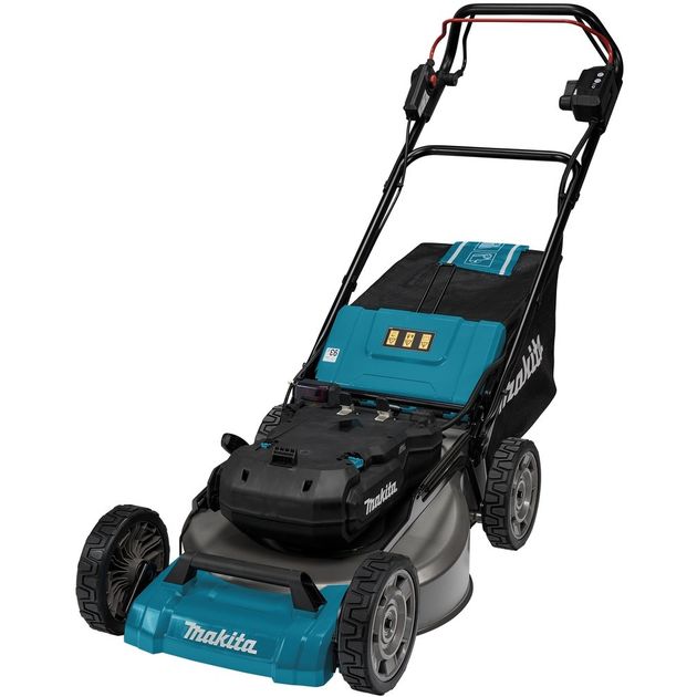 Makita Газонокосарка акумуляторна LM001CZ, 2х18В, 2000 м2, 70 л, 20 - 100 мм (8 позицій), SOLO, фото  | SNABZHENIE.com.ua
