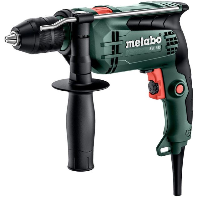 Metabo Дриль ударна SBE 650, швидкозажимний патрон, коробка, фото  | SNABZHENIE.com.ua