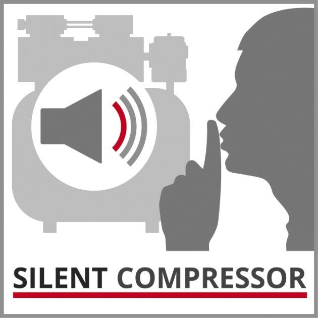 Einhell Компресор повітряний TE-AC 24 Silent, фото , изображение 10 | SNABZHENIE.com.ua Einhell Компресор повітряний TE-AC 24 Silent, фото , изображение 10 | SNABZHENIE.com.ua