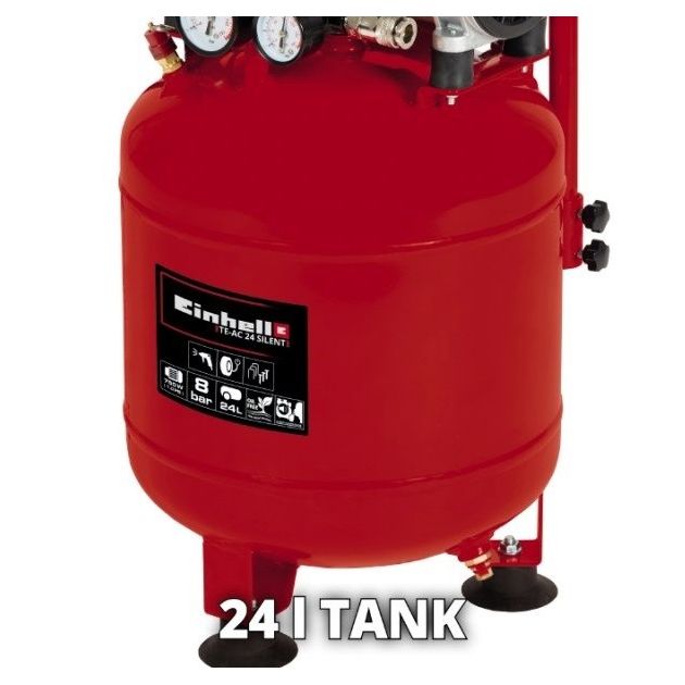 Einhell Компресор повітряний TE-AC 24 Silent, фото , изображение 6 | SNABZHENIE.com.ua Einhell Компресор повітряний TE-AC 24 Silent, фото , изображение 6 | SNABZHENIE.com.ua