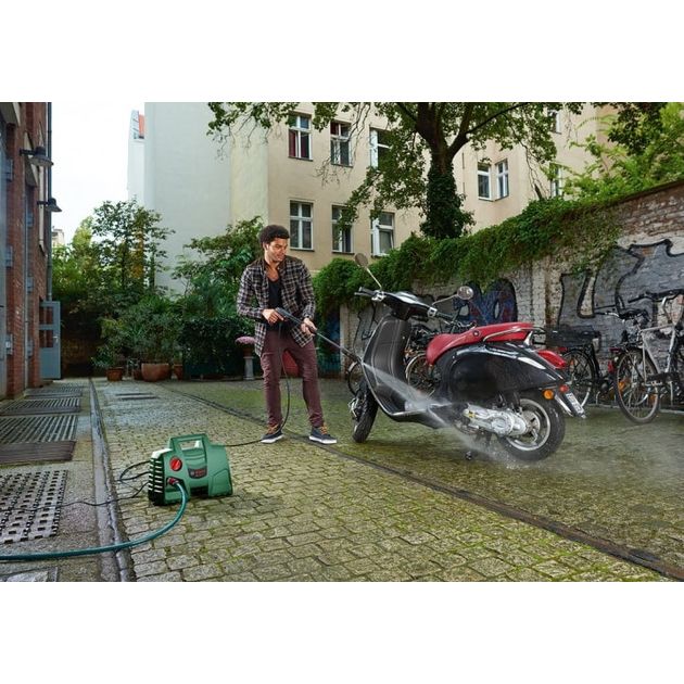 Bosch Мінімийка високого тиску EasyAquatak 110, 1300Вт, 110 бар, 330 л/г, 3.8кг, фото , зображення 5 | SNABZHENIE.com.ua Bosch Мінімийка високого тиску EasyAquatak 110, 1300Вт, 110 бар, 330 л/г, 3.8кг, фото , зображення 5 | SNABZHENIE.com.ua