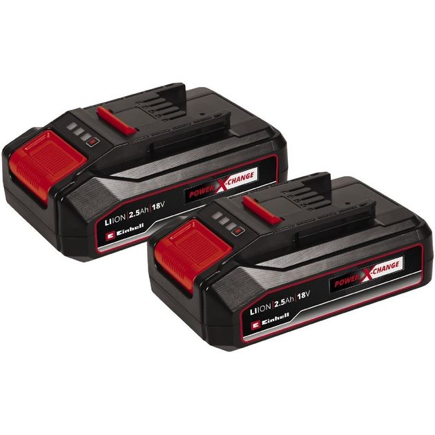 Einhell Акумулятор 18В, 2.5 Аг PXC-Twinpack (2 шт), 0.46 кг, фото  | SNABZHENIE.com.ua