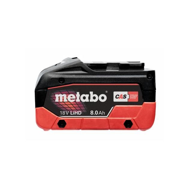 Metabo Акумуляторний блок 18 В, 8,0 А·ч, LiHD (625369000), фото , изображение 4 | SNABZHENIE.com.ua Metabo Акумуляторний блок 18 В, 8,0 А·ч, LiHD (625369000), фото , изображение 4 | SNABZHENIE.com.ua