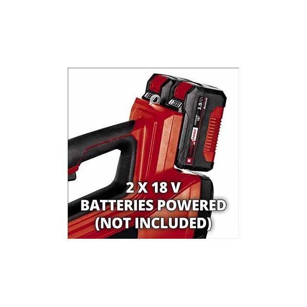 Einhell Повітродувка GE-LB 36/210 Li E-Solo, PXC, акум., 816м?/г, безщіткова, 2.38кг, (без АКБ та ЗП), фото , изображение 7 | SNABZHENIE.com.ua Einhell Повітродувка GE-LB 36/210 Li E-Solo, PXC, акум., 816м?/г, безщіткова, 2.38кг, (без АКБ та ЗП), фото , изображение 7 | SNABZHENIE.com.ua