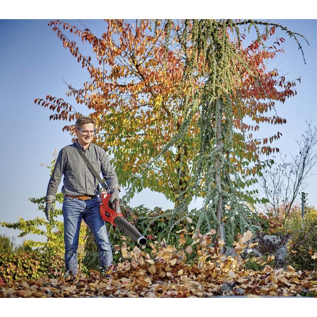 Einhell Повітродувка GE-LB 36/210 Li E-Solo, PXC, акум., 816м?/г, безщіткова, 2.38кг, (без АКБ та ЗП), фото , изображение 3 | SNABZHENIE.com.ua Einhell Повітродувка GE-LB 36/210 Li E-Solo, PXC, акум., 816м?/г, безщіткова, 2.38кг, (без АКБ та ЗП), фото , изображение 3 | SNABZHENIE.com.ua