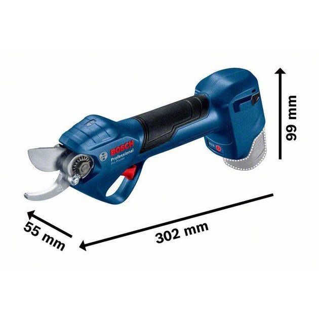 Bosch Секатор Pro Pruner акумуляторний, 12В, 3.0 Ач, до 25мм, 1кг, сет. 2 ак., фото , изображение 9 | SNABZHENIE.com.ua