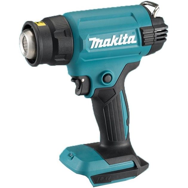 Makita Фен будівельний DHG180ZK акумуляторний, 18В, 550°C, 200 л/хв, SOLO, фото  | SNABZHENIE.com.ua