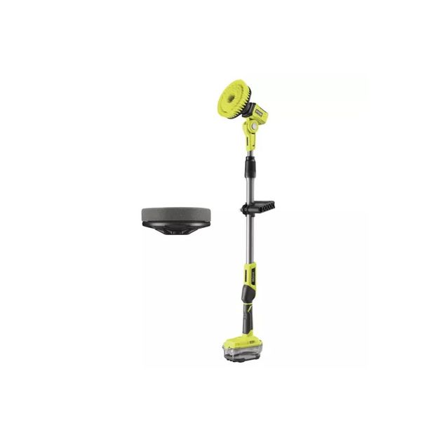 Ryobi Щітка телескопічна R18TPS-0, акумуляторна ONE+ 18В, щітка 15см, 210об/хв, довжина ручки 1-1.4м, IPX7, 2.1кг (без АКБ та ЗП), фото , зображення 8 | SNABZHENIE.com.ua Ryobi Щітка телескопічна R18TPS-0, акумуляторна ONE+ 18В, щітка 15см, 210об/хв, довжина ручки 1-1.4м, IPX7, 2.1кг (без АКБ та ЗП), фото , зображення 8 | SNABZHENIE.com.ua
