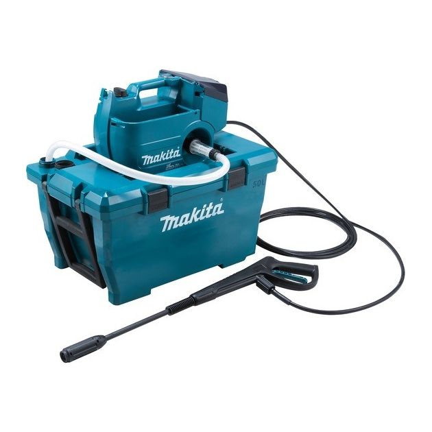Makita Акумуляторна мийка високого тиску, DHW080ZK, 18В+18В, 80 бар, 330 л/г, 6.7 кг. SOLO, фото  | SNABZHENIE.com.ua