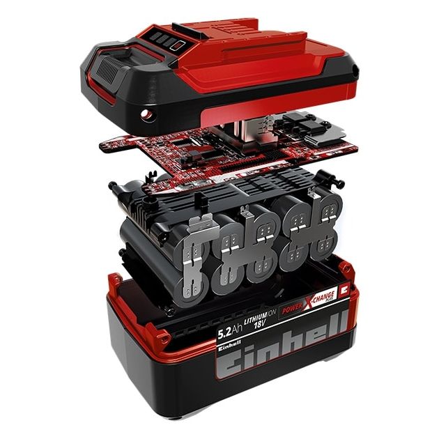 Einhell Набір акумулятор + зарядний пристрій PXC Starter Kit 5,2 Аh, фото , изображение 4 | SNABZHENIE.com.ua Einhell Набір акумулятор + зарядний пристрій PXC Starter Kit 5,2 Аh, фото , изображение 4 | SNABZHENIE.com.ua