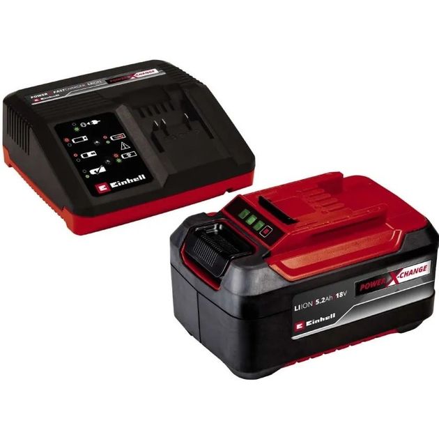 Einhell Набір акумулятор + зарядний пристрій PXC Starter Kit 5,2 Аh, фото  | SNABZHENIE.com.ua