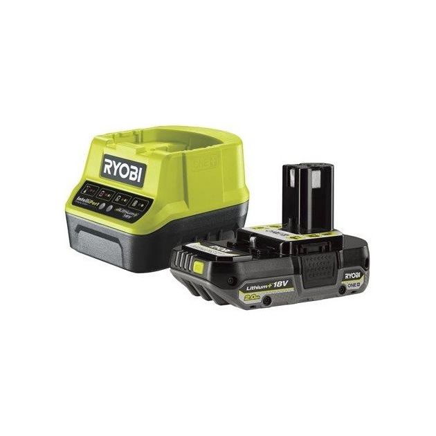 Ryobi Набір акумулятора та зарядного пристрою ONE+ RC18120-120C 18В 1х2А·год ЗП 2А, фото  | SNABZHENIE.com.ua