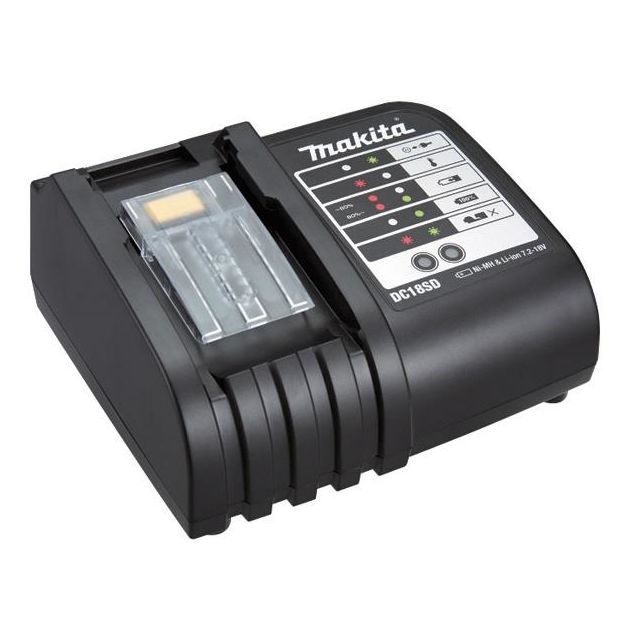Makita Зарядний пристрій DC18SD, 7.2-18 В, фото  | SNABZHENIE.com.ua