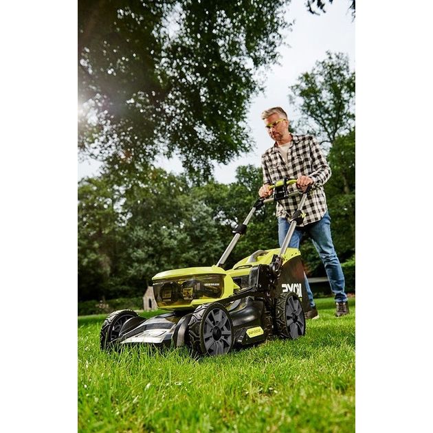 Ryobi Газонокосарка MAX POWER RY36LMX46A-140, 36В, акумуляторна, безщіткова, 46см, АКБ 1х4.0Ач, фото , зображення 3 | SNABZHENIE.com.ua Ryobi Газонокосарка MAX POWER RY36LMX46A-140, 36В, акумуляторна, безщіткова, 46см, АКБ 1х4.0Ач, фото , зображення 3 | SNABZHENIE.com.ua