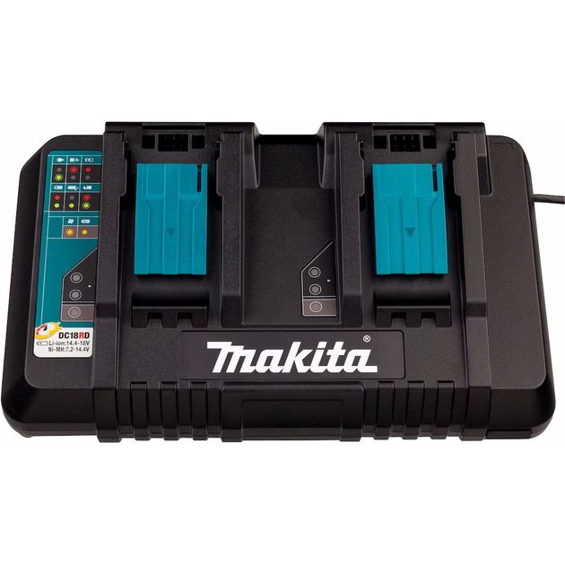Makita Набір акумуляторів + зарядний пристрій 198091-4, LXT BL1860B x 4шт (18В, 6Ач) + DC18RD, кейс Makpac 3, фото , зображення 5 | SNABZHENIE.com.ua Makita Набір акумуляторів + зарядний пристрій 198091-4, LXT BL1860B x 4шт (18В, 6Ач) + DC18RD, кейс Makpac 3, фото , зображення 5 | SNABZHENIE.com.ua