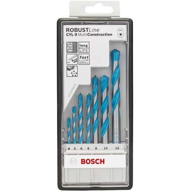 Bosch Набір свердел CYL-9, 7шт, фото  | SNABZHENIE.com.ua