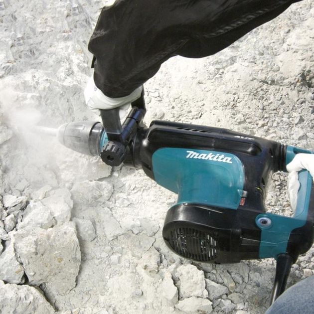 Makita Відбійний молоток HM1213C, 1510Вт, 18.6 Дж, 10.8 кг, фото , изображение 4 | SNABZHENIE.com.ua Makita Відбійний молоток HM1213C, 1510Вт, 18.6 Дж, 10.8 кг, фото , изображение 4 | SNABZHENIE.com.ua