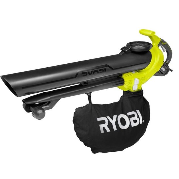 Ryobi Повітродув-пилосос RBV3000CESV з подрібнювачем, 3кВт, 16 куб.м/хв, 375 км/год, фото , зображення 2 | SNABZHENIE.com.ua Ryobi Повітродув-пилосос RBV3000CESV з подрібнювачем, 3кВт, 16 куб.м/хв, 375 км/год, фото , зображення 2 | SNABZHENIE.com.ua