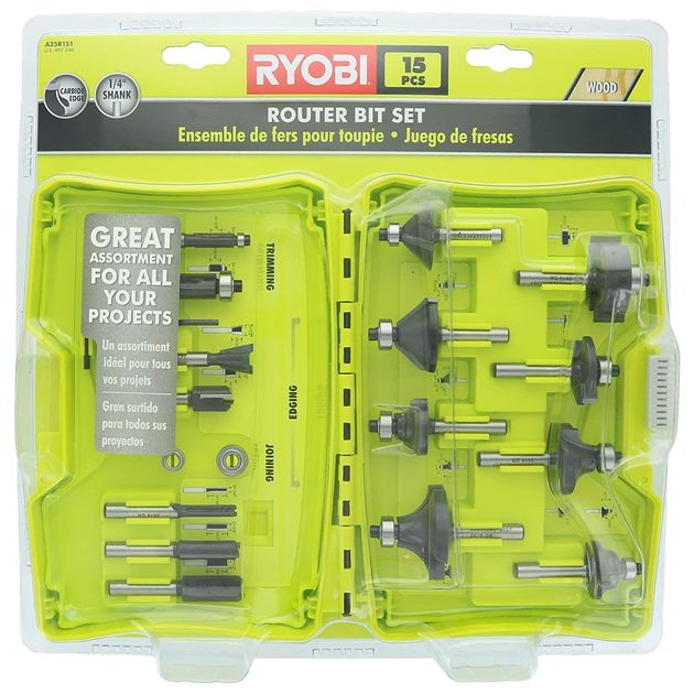 Ryobi Фрези RAKRBS15 набір 15 шт 5132005352, фото , зображення 2 | SNABZHENIE.com.ua Ryobi Фрези RAKRBS15 набір 15 шт 5132005352, фото , зображення 2 | SNABZHENIE.com.ua