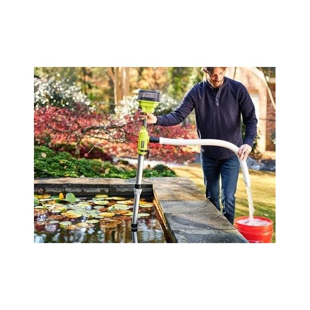 Ryobi Насос акумуляторний RY18STPA-0  5133005716 RYOBI, ONE+ 18В, телескопічний, підйом 7м, 0.7 бар, вихід 25 мм, IPX8 (без АКБ та ЗУ), фото , изображение 5 | SNABZHENIE.com.ua Ryobi Насос акумуляторний RY18STPA-0  5133005716 RYOBI, ONE+ 18В, телескопічний, підйом 7м, 0.7 бар, вихід 25 мм, IPX8 (без АКБ та ЗУ), фото , изображение 5 | SNABZHENIE.com.ua