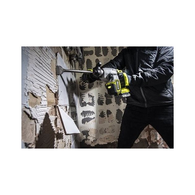 Ryobi Перфоратор акумуляторний RSDS18X-1C40S SDS-plus ONE+ 18В НР акб 1х4А·год 4Дж 3.2кг 4 режими, фото , зображення 7 | SNABZHENIE.com.ua Ryobi Перфоратор акумуляторний RSDS18X-1C40S SDS-plus ONE+ 18В НР акб 1х4А·год 4Дж 3.2кг 4 режими, фото , зображення 7 | SNABZHENIE.com.ua