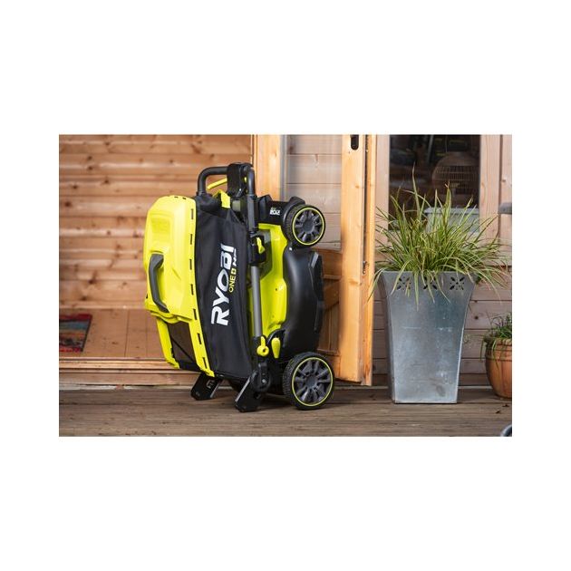 Ryobi Газонокосарка акумуляторна ONE+ RY18LMX40B-0 18В 40см 40л 25-70мм 18.2кг без АКБ та ЗП, фото , зображення 5 | SNABZHENIE.com.ua Ryobi Газонокосарка акумуляторна ONE+ RY18LMX40B-0 18В 40см 40л 25-70мм 18.2кг без АКБ та ЗП, фото , зображення 5 | SNABZHENIE.com.ua