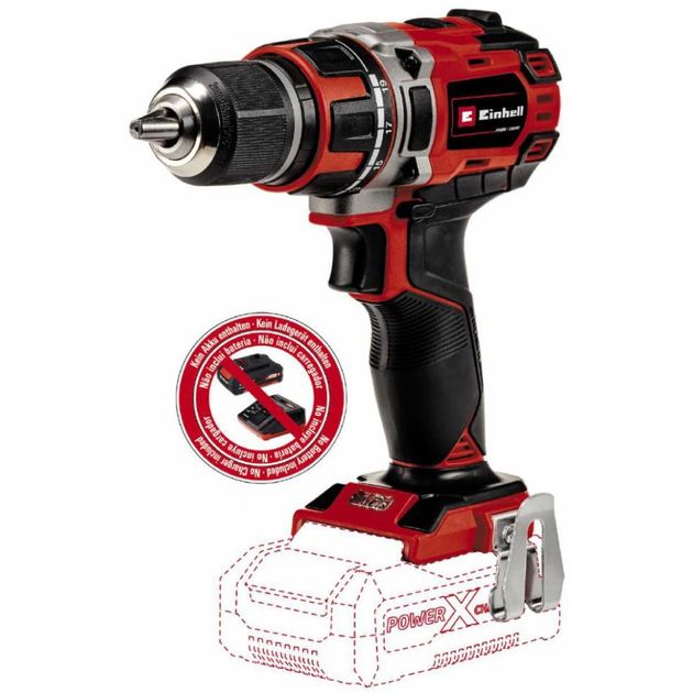 Einhell Дриль TP-CD 18/50 Li BL Solo X-Change акум. 18 В, одномуфтова, 0-500/0-1800 об/хв, 2-13 мм, 1.1 кг, фото  | SNABZHENIE.com.ua