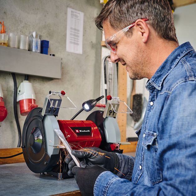 Einhell Точило двостороннє TC-BG 200 L двухстороннє, 185 Вт, фото , изображение 6 | SNABZHENIE.com.ua Einhell Точило двостороннє TC-BG 200 L двухстороннє, 185 Вт, фото , изображение 6 | SNABZHENIE.com.ua