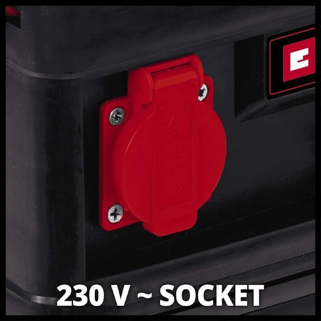 Einhell Бензиновий генератор TC-PG 10/E5, 230В, 0.68кВт (макс. 0.8кВт), ручний старт, 4л, 18.8кг, фото , изображение 5 | SNABZHENIE.com.ua Einhell Бензиновий генератор TC-PG 10/E5, 230В, 0.68кВт (макс. 0.8кВт), ручний старт, 4л, 18.8кг, фото , изображение 5 | SNABZHENIE.com.ua
