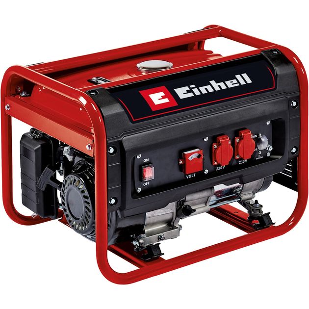 Einhell Генератор бензиновий TC-PG 25/1/E5, 230В, 2.1кВт (макс. 2.4кВт), ручний старт, 15л, 37кг, фото  | SNABZHENIE.com.ua