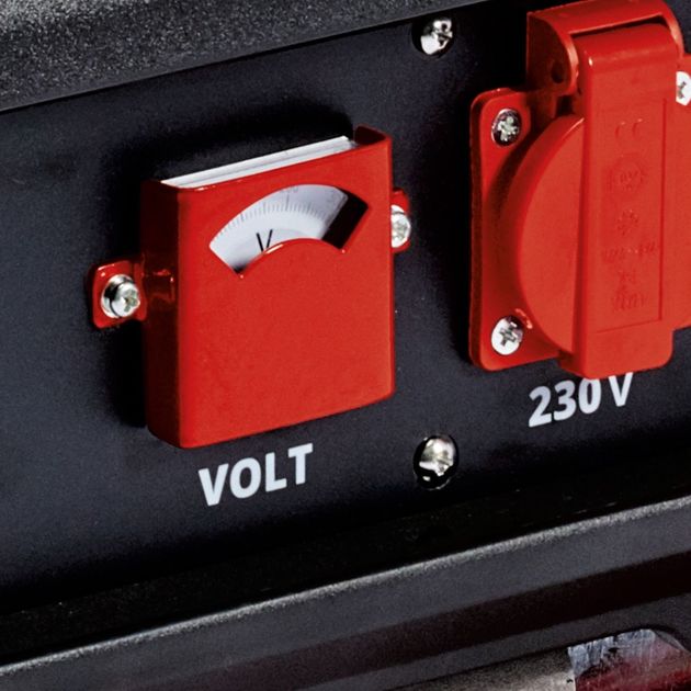 Einhell Генератор бензиновий TC-PG 35/E5, 230В, 2.6 кВт (макс. 3.1кВт), ручний старт, бак 15л, 41.2кг, фото , зображення 8 | SNABZHENIE.com.ua Einhell Генератор бензиновий TC-PG 35/E5, 230В, 2.6 кВт (макс. 3.1кВт), ручний старт, бак 15л, 41.2кг, фото , зображення 8 | SNABZHENIE.com.ua