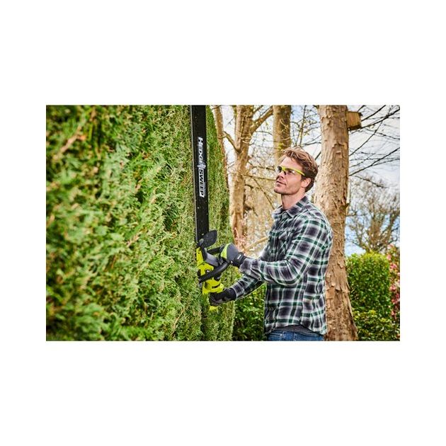 Ryobi Кущоріз акумуляторний Max Power RY36HTX65A-0 36В 65см крок різу 28мм 3.3кг без АКБ та ЗП, фото , изображение 8 | SNABZHENIE.com.ua Ryobi Кущоріз акумуляторний Max Power RY36HTX65A-0 36В 65см крок різу 28мм 3.3кг без АКБ та ЗП, фото , изображение 8 | SNABZHENIE.com.ua