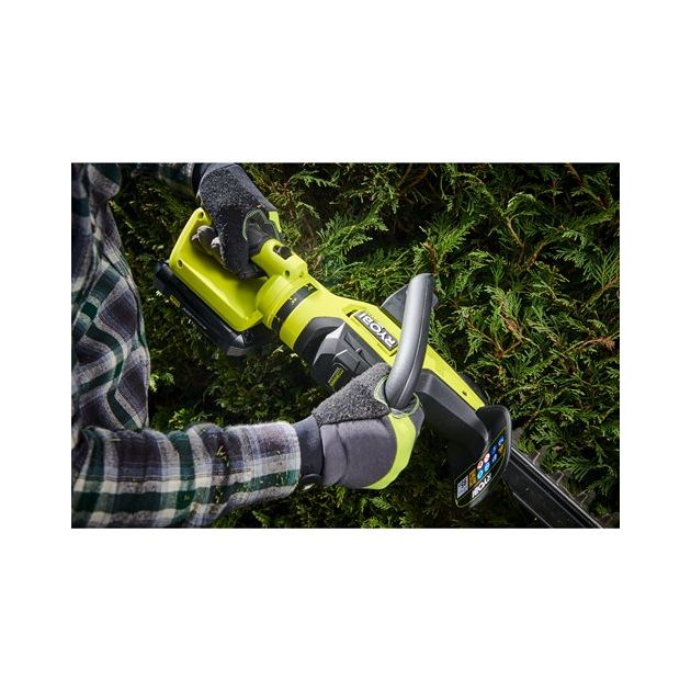 Ryobi Кущоріз акумуляторний Max Power RY36HTX65A-0 36В 65см крок різу 28мм 3.3кг без АКБ та ЗП, фото , изображение 5 | SNABZHENIE.com.ua Ryobi Кущоріз акумуляторний Max Power RY36HTX65A-0 36В 65см крок різу 28мм 3.3кг без АКБ та ЗП, фото , изображение 5 | SNABZHENIE.com.ua