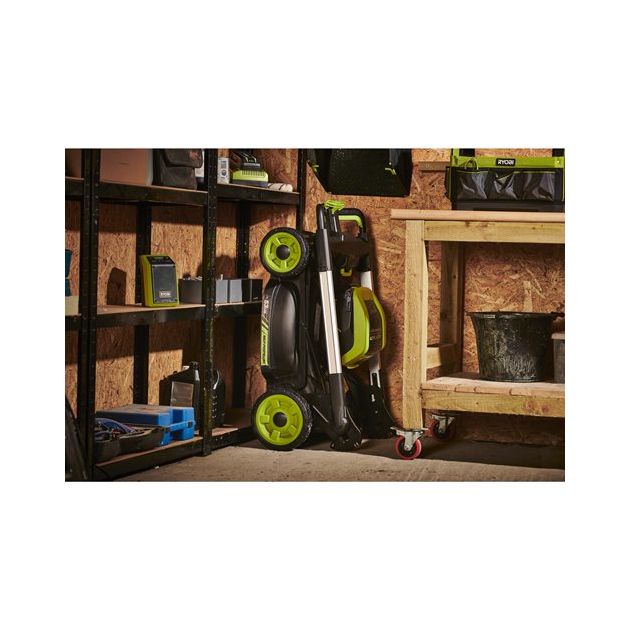Ryobi Газонокосарка акумуляторна RY36LMXSP53A-160 самохідна MAX POWER 36В акб 1х6А·год дека 53см 70л 20-100мм 3в1 LED-фари до 3200м.кв, фото , зображення 5 | SNABZHENIE.com.ua Ryobi Газонокосарка акумуляторна RY36LMXSP53A-160 самохідна MAX POWER 36В акб 1х6А·год дека 53см 70л 20-100мм 3в1 LED-фари до 3200м.кв, фото , зображення 5 | SNABZHENIE.com.ua