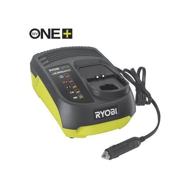 Ryobi Зарядний пристрій Ryobi RC18118C 5133002893, ONE+ 18В, з живленням від автомобільної мережі 12В, фото  | SNABZHENIE.com.ua